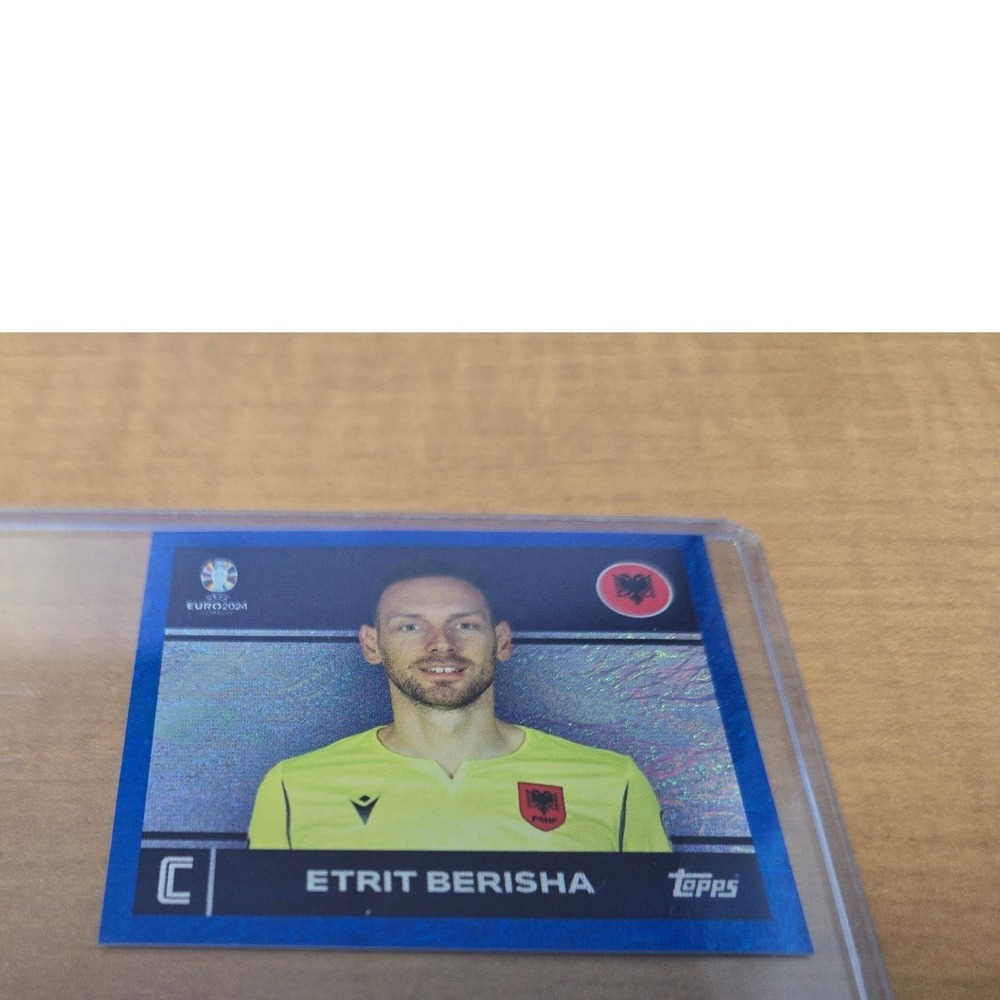 EURO 2024 - TOPPS sticker collection - BLUE "Etrit Berisha" ALB 2